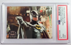 1992 Stadium Club Batman Returns #63 2 Creators Card Graded PSA 9 Mint Pop 8 - Picture 1 of 2