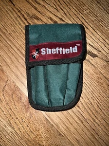 Sheffield Stainless Steel Multi Tool Folding Pocket Knives Set Of 3 With Case - Picture 1 of 5