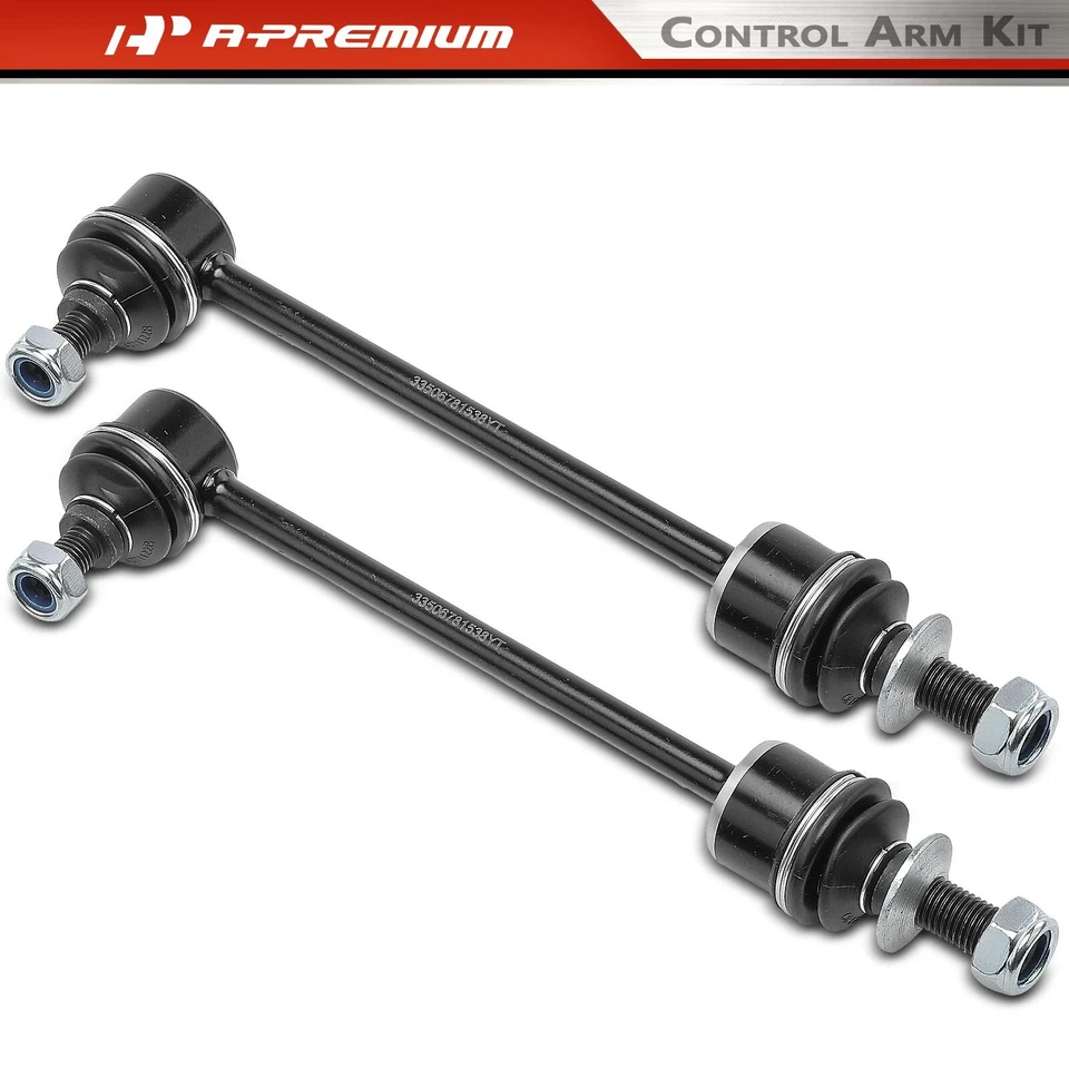 2x Barra estabilizadora trasera conductor y pasajero enlace para BMW 745i 750i 750Li V8 4,4 L Foto 1 de 4