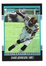 CHAD JOHNSON 2001 Bowman Chrome RC #1305/1999 REFRACTOR Rookie Card #187