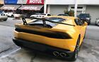 Fit For Lamborghini Huracan MAN Style Carbon GT wing comes with carbon base