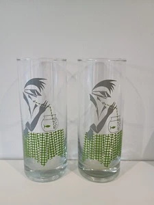 Juego De 2 Vasos Vintage Años 80 80 Estilo Panache Hi-ball Retro Pecera - Imagen 1 de 8