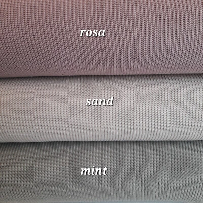 Oeko-Tex Baumwoll-Strickstoff uni 50 x 150 cm - Bild 1 von 4