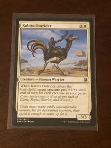 Magic the Gathering Zendikar Rising Kabira Outrider - Picture 1 of 2