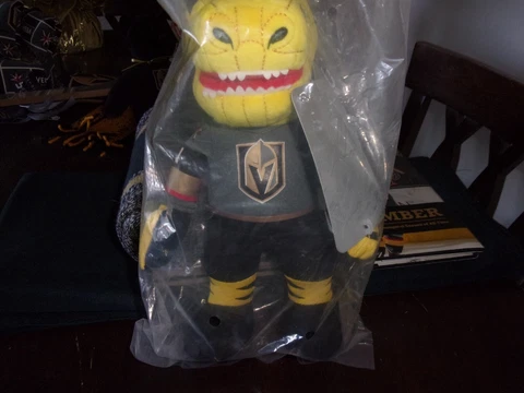 Las Vegas Golden Knights NHL Mascot Chance Plush Cover