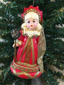 1999 Hallmark Red Queen Alice & Wonderland Madame Alexander Series Ornament