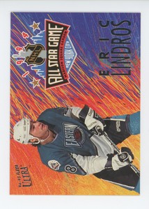 1994-95 FLEER ULTRA HOCKEY ALL STAR INSERT #3 ERIC LINDROS PHILADELPHIA FLYERS