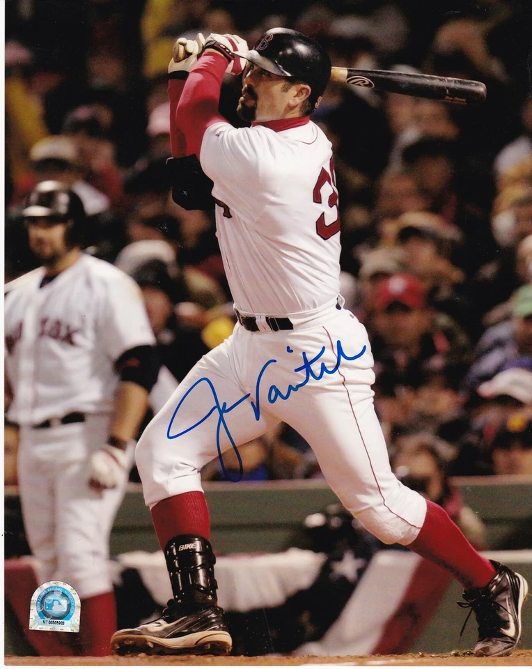 JASON VARITEK   BOSTON RED SOX  ACTION SIGNED 8x10 - Image 1 of 1