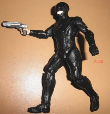 Robocop action figure black armor movie series LIGHT UP VISOR head Murphy toy - Image 1 of 4