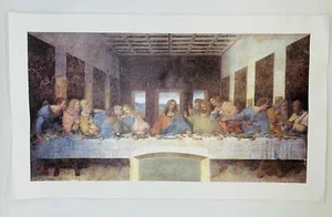 The Last Supper by Leonardo da Vinci Repro Giclee Print Canvas Wall Art - Picture 1 of 10