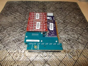 Digium Wildcard TDM800P REV A1 Telephony PCI Card + 2X X400M and 1X NVPM150M - Picture 1 of 1