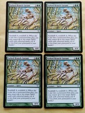 4x Forked-Branch Garami-mtg betrayers of kamigawa bok uncommon Excellent (EX)