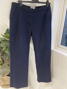 Mulberry navy trousers size 12 - Picture 1 of 5