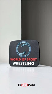  WORLD OF SPORT WRESLING Logo Display Beena Studio - Bild 1 von 2