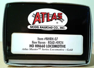 HO SCALE ATLAS ALCO HH660 NEW HAVEN #0924 DCC & SOUND NHRH-07 - Picture 1 of 15