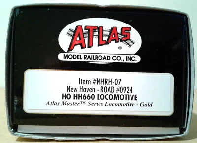 HO SCALE ATLAS ALCO HH660 NEW HAVEN #0924 DCC & SOUND NHRH-07 - Image 1 of 4