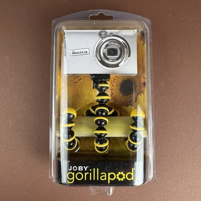 New In Package Joby Gorilla Pod Yellow Black Mini-Tripod Bendable GP1-AYEN - Image 1 of 4
