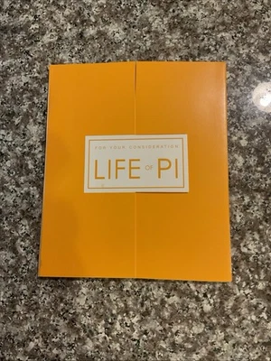 New Sealed LIFE OF PI FYC DVD Awards Screener 2012 Rare Collectable  - Image 1 of 2