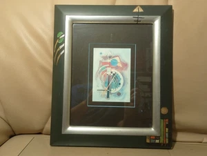 W Kadinsky - Hommage a Grohmann Bild wk-0569 gerahmtes Kunstwerk - Bild 1 von 3