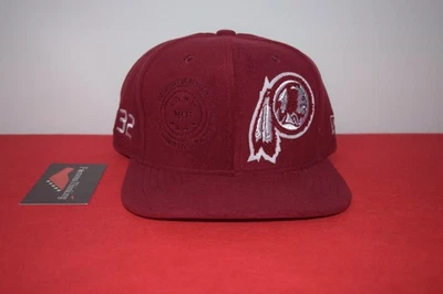 NFL New Era Washington Redskins Snapback Suede 9Fifty Hat not commanders RARE - Image 1 of 4