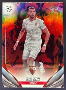 2023-24 Topps Soccer UEFA Club Competitions Rafa Mir Inferno Foil #62 - Bild 1 von 10