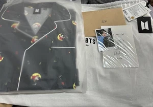 BTS ARTIST MADE COLLECTION Jin BAD Day Devil Pyjama L Größe SCHWARZ Fotokarte - Bild 1 von 13