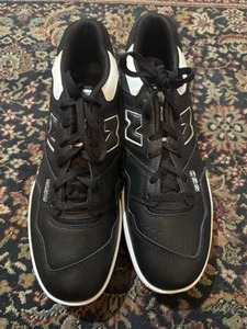 New Balance 550 Black White BB550SV1 - Men’s Size 10 New Without Box - Picture 1 of 6