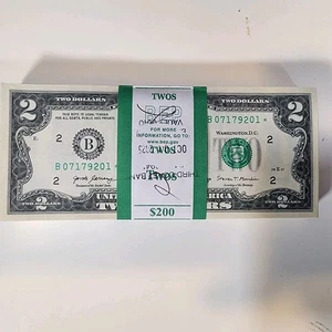 $2 STAR Notes – 100 Sequential * New York – Radar, Repeaters, Ladders Complete - Picture 1 of 6