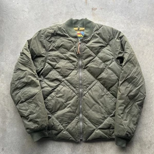 Eddie Bauer 1936 Skyliner Model Down Jacket Brown Quilted 550 Fil Mens Tall Xl - Picture 1 of 9