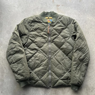 Eddie Bauer 1936 Skyliner Model Down Jacket Brown Quilted 550 Fil Mens Tall Xl - Image 1 of 4