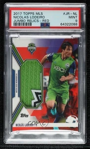 Topps MLS Jumbo Relics 2017 rojo/15 Nicolas Lodeiro #JR-NL PSA 9 como nuevo - Imagen 1 de 3