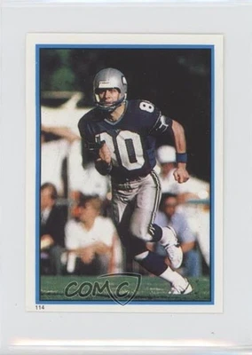 1985 Topps Album Stickers Steve Largent #114 HOF - Image 1 of 2