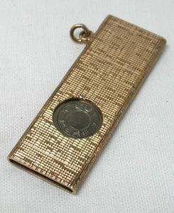 9ct Gold Solid Heavy Cigar Cutter 12160 - Picture 1 of 4