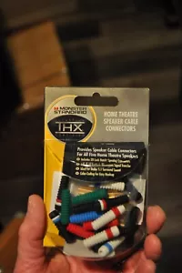Monster THX Speaker Cable Connectors Color Coded Plugs 20-Pack : RM158250 - Picture 1 of 1