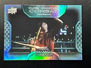 2024 Marvel Wakanda Forever CLOSE QUARTERS COMBAT INSERT Tarjetas elige tu tarjeta - Imagen 1 de 4