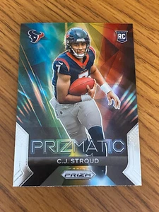 2023 Panini Prizm NFL C.J. Stroud Prizmatic Insert RC Rookie #6 Houston Texans - Picture 1 of 2