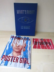Poster girl by Veronica Roth - Signed Sprayed Edge Fairyloot Exclusive Edition - Picture 1 of 8