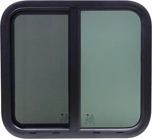 RV Window, 23.6" W x 21.6" H Horizontal Sliding Window, RV Window Replacement, C - Picture 1 of 6