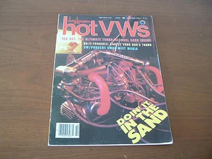 Dune Buggies and Hot VWs Magazin Oktober 1981 Red Hot Turbo Alkohol Sand Motor - Bild 1 von 2