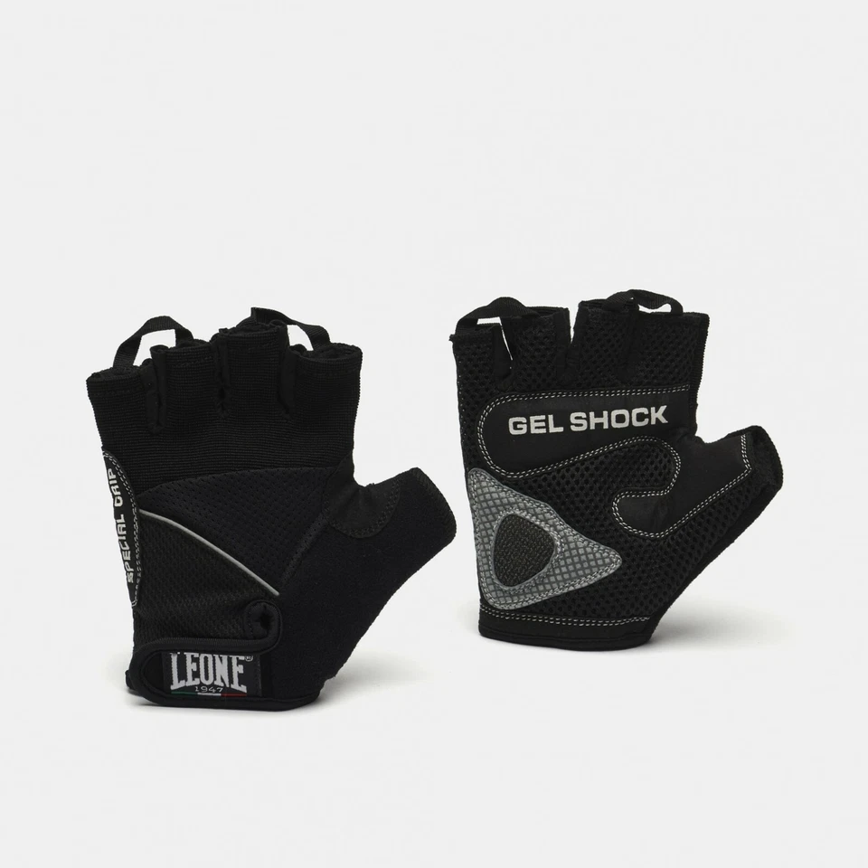 LEONE GUANTI PALESTRA GEL AB712 GUANTI BODYBUILDING GLOVES GUANTINI ATTREZZI