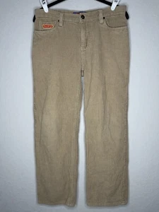 Empyre Men's Corduroy Pants 26 (31x26) Relax Fit Skateboarding Khaki Y2K Chino - Picture 1 of 3