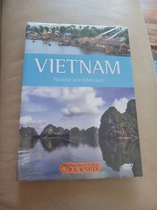 Vietnam Paradise And Adventure UNFORGETTABLE JOURNEYS DVD + BOOKLET Sealed - Picture 1 of 2