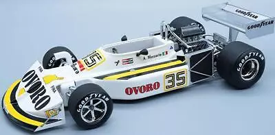 Tecnomodels 1:18 Scale March 761 1976 Swedish GP #35 Arturo Merzario - Image 1 of 2
