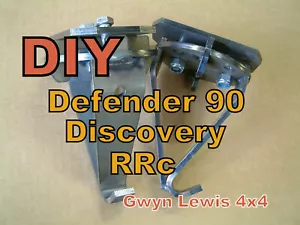 gwyn lewis landrover challenge 90 spring relocators DIY challenge suspension - Bild 1 von 9