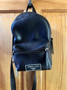 Kendall + Kylie Mini Convertible Black Backpack Purse - Picture 1 of 7