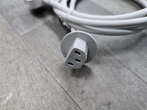 Genuine Original Apple iMac Mac Pro Mains Power Cable Lead for 2006-2018 - Afbeelding 1 van 3