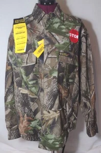 SCENT BLOCKER PLUS Camouflage Shirt Jacket Mens Sz"M"Realtree Hardwood green NWT - Picture 1 of 12