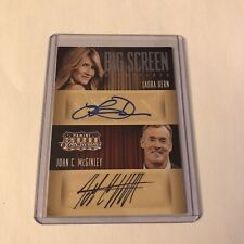 Laura Dern & John C. McGInley 2015 Dual Autograph Card 03/49 Jurassic Park World