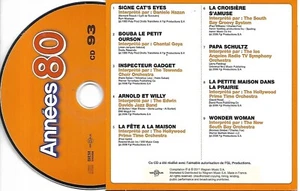 CD CARDSLEEVE ANNEES 80 9 TITRES : BOUBA/CROISIERE S'AMUSE/ARNOLD WILLY/GADGET.. - Picture 1 of 1