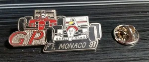 Formel 1 Motorsport Pin Grand Prix F1 1991 Monaco 2 Fahrzeuge 41x20mm emailliert - Picture 1 of 1